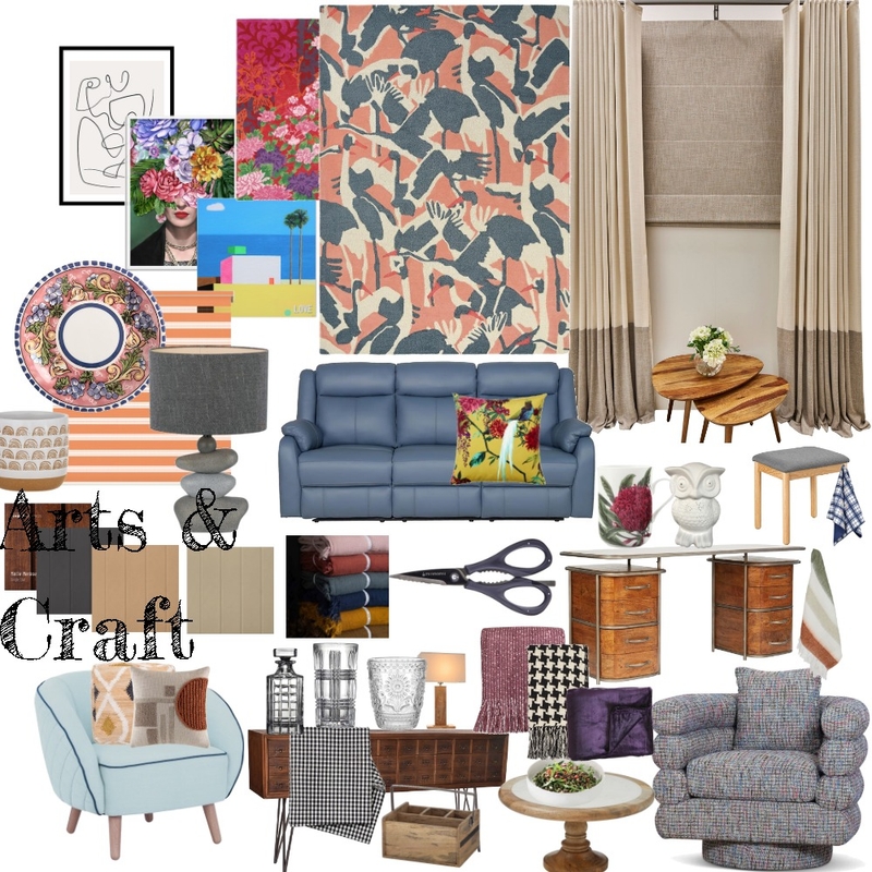 Arts & Craft Style Mood Board by Tammy on Style Sourcebook