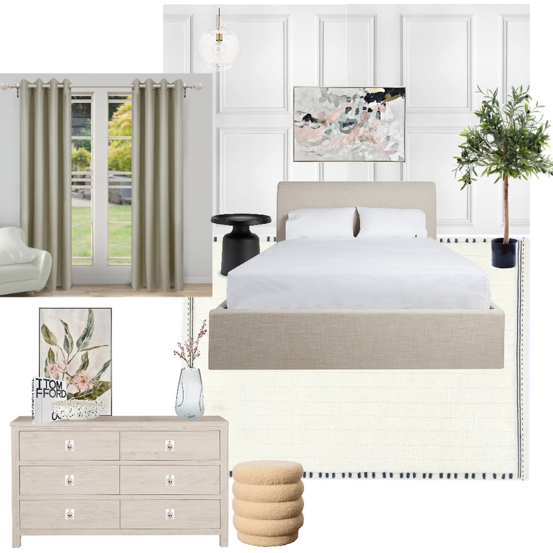 Chic Bedroom Mood Board by celeste on Style Sourcebook