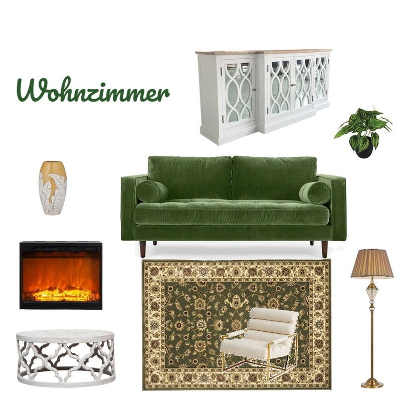 Wohnzimmer Mood Board by Vekus on Style Sourcebook