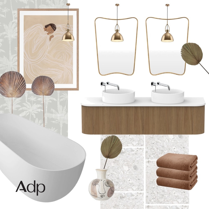 Fluted Haven | Prime Oak Waverley and Soul Tapware Mood Board by ADP on Style Sourcebook