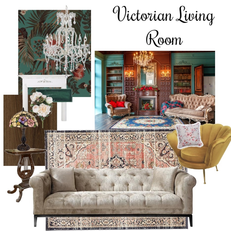 Victorian Living Room Mood Board by caroline_l on Style Sourcebook