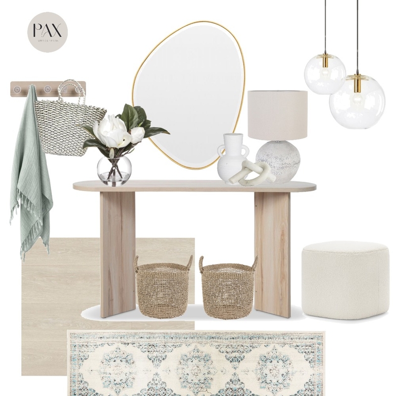 Fresh Spring Entryway Mood Board by PAX Interior Design on Style Sourcebook