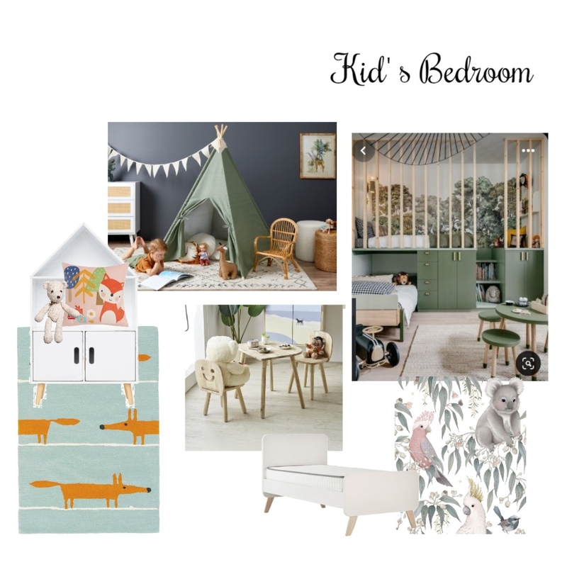 Kid's Bedroom 1 Mood Board by demalex on Style Sourcebook