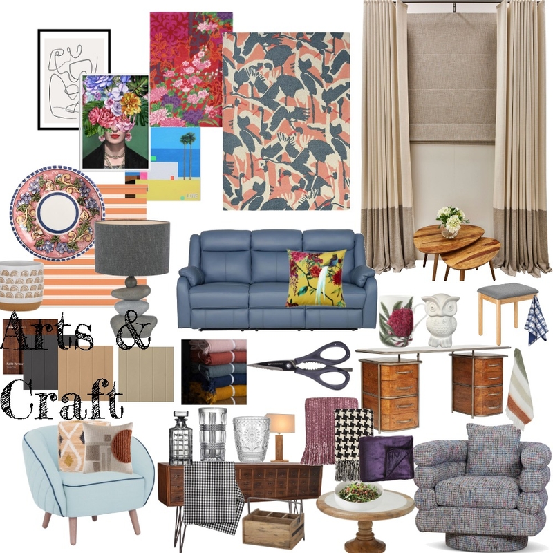 Arts & Craft Style Mood Board by Tammy on Style Sourcebook