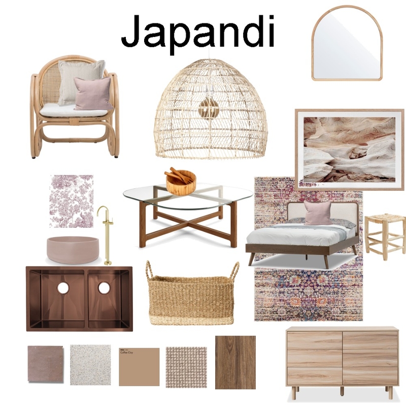 Japandi 2 Mood Board by Tammy on Style Sourcebook