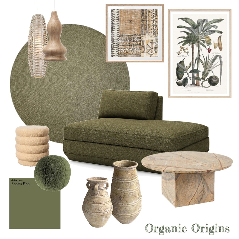 Organic Origins Mood Board by Mosaiek Interiors on Style Sourcebook