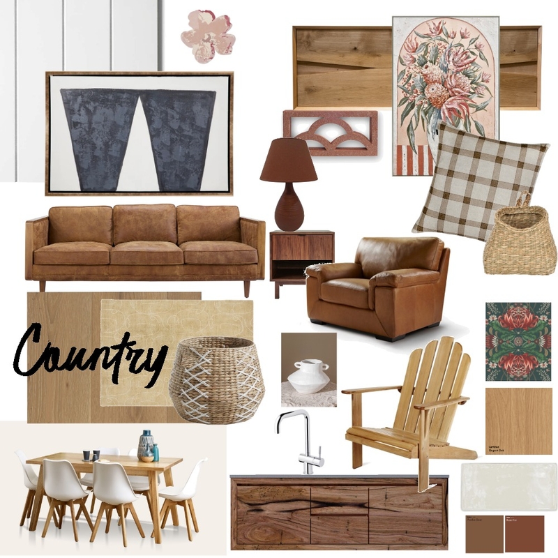 Country Mood Mood Board by Tammy on Style Sourcebook