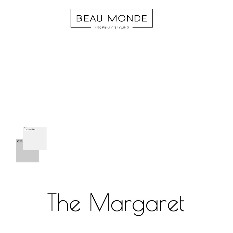 the Margaret Mood Board by Beau Monde Property Styling on Style Sourcebook