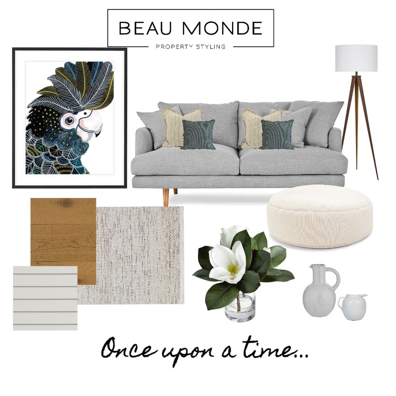 Once upon a time Mood Board by Beau Monde Property Styling on Style Sourcebook