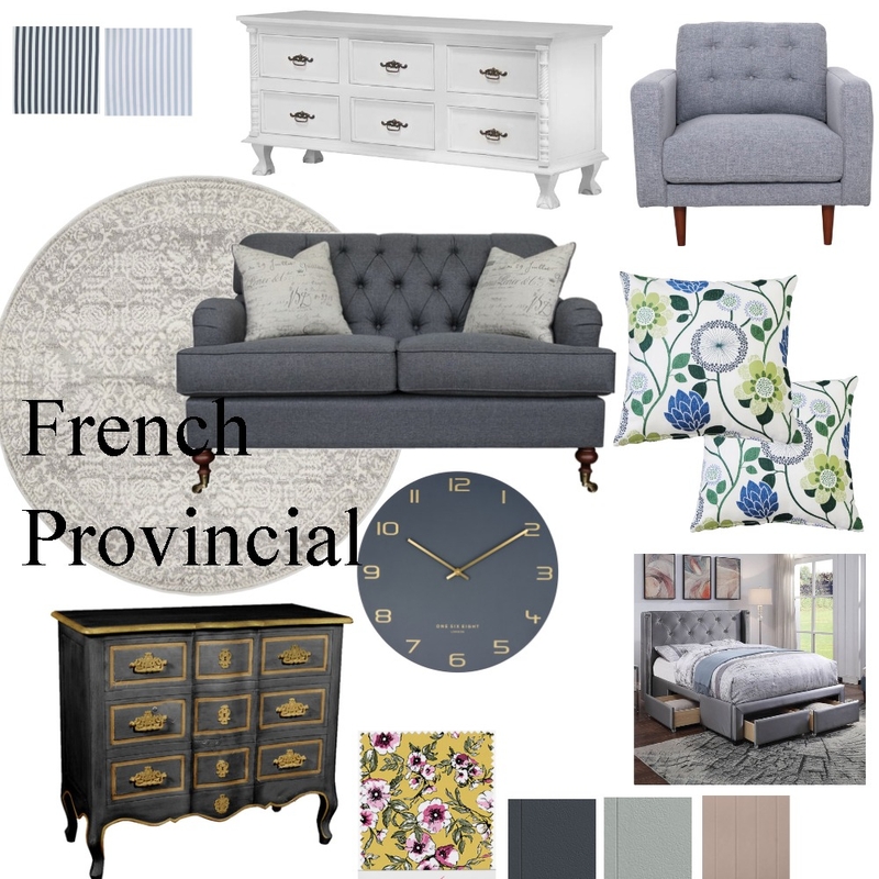 French Provincial Mood Board by Tammy on Style Sourcebook