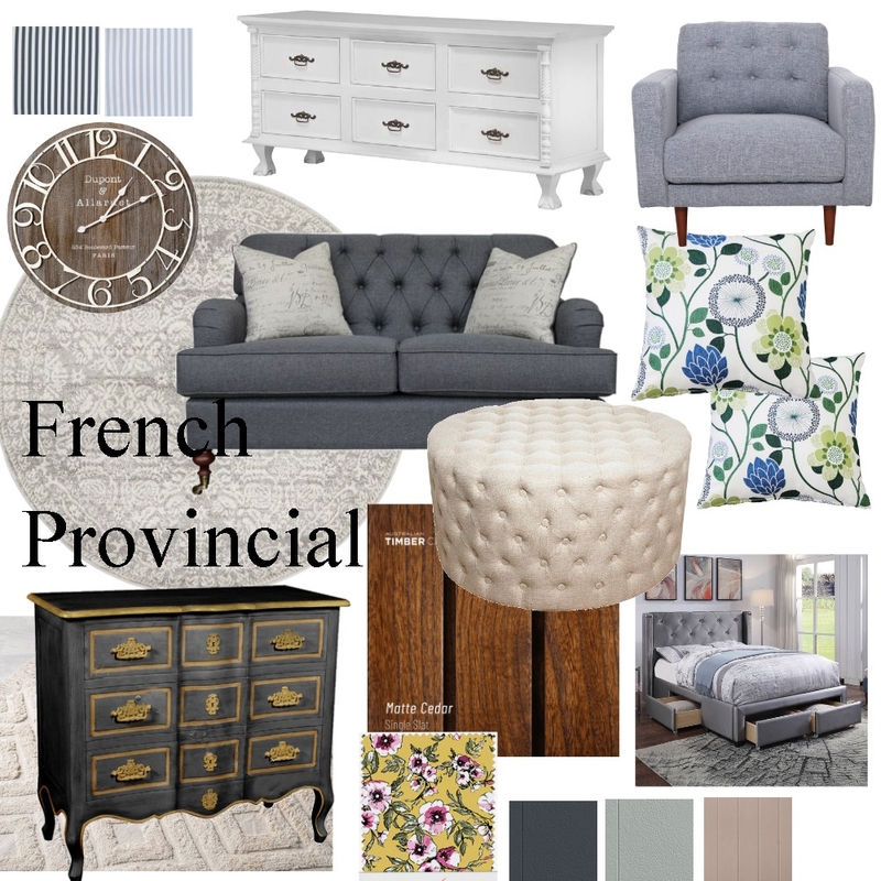 French Provincial Mood Board by Tammy on Style Sourcebook