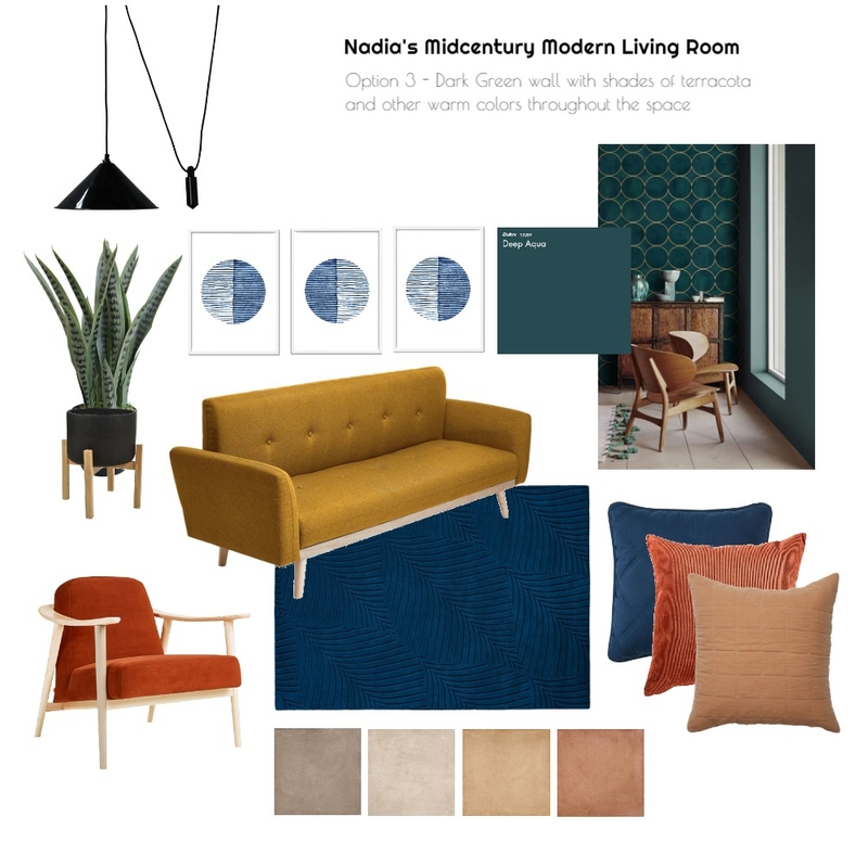 Nadia's Living Room - option 3 Mood Board by LuizaMeg on Style Sourcebook