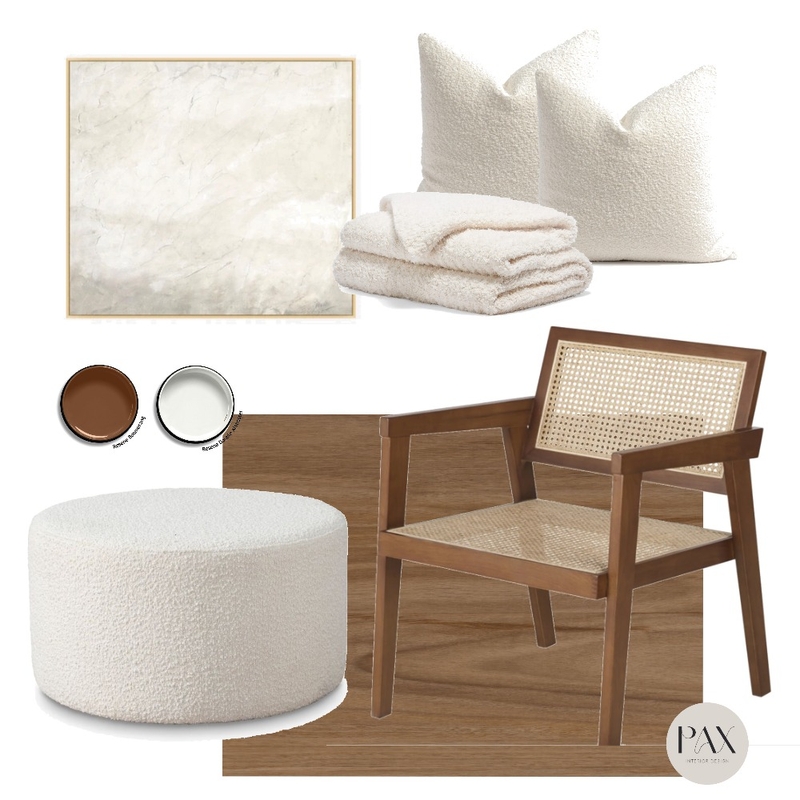 Cane & Bouclé Mood Board by PAX Interior Design on Style Sourcebook