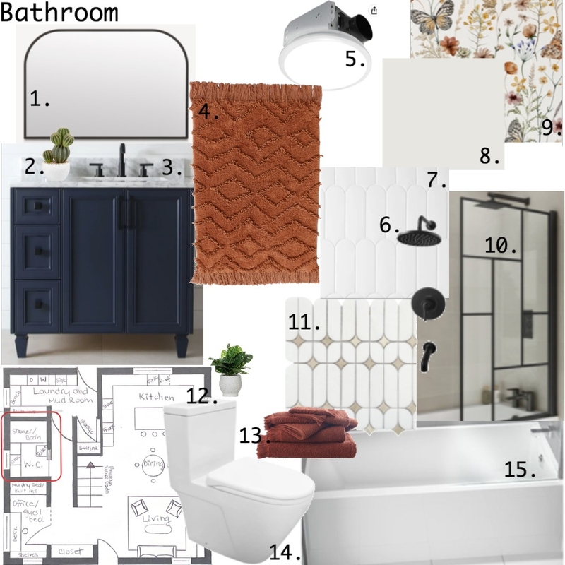 Bathroom Mood Board by Shaelyn Gilmar on Style Sourcebook