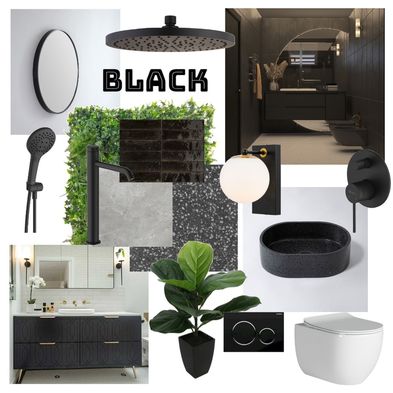 Black - BW Tiles Mood Board by CSugden on Style Sourcebook