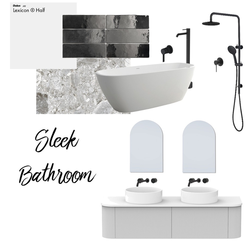 Bathroom Material board Mood Board by chelsea.dala on Style Sourcebook