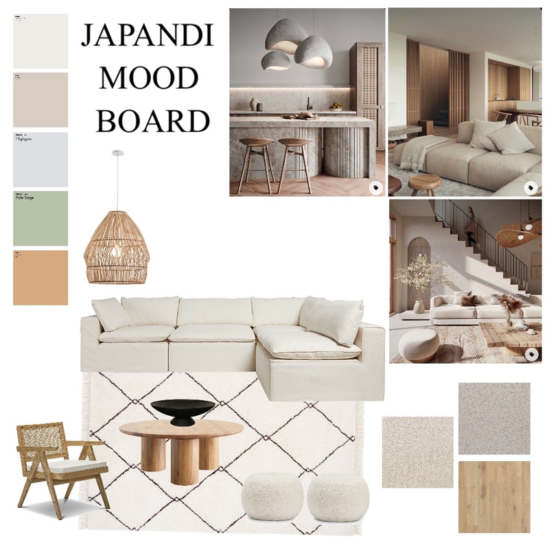 JAPANDI MOOD BOARD Mood Board by create with b. on Style Sourcebook