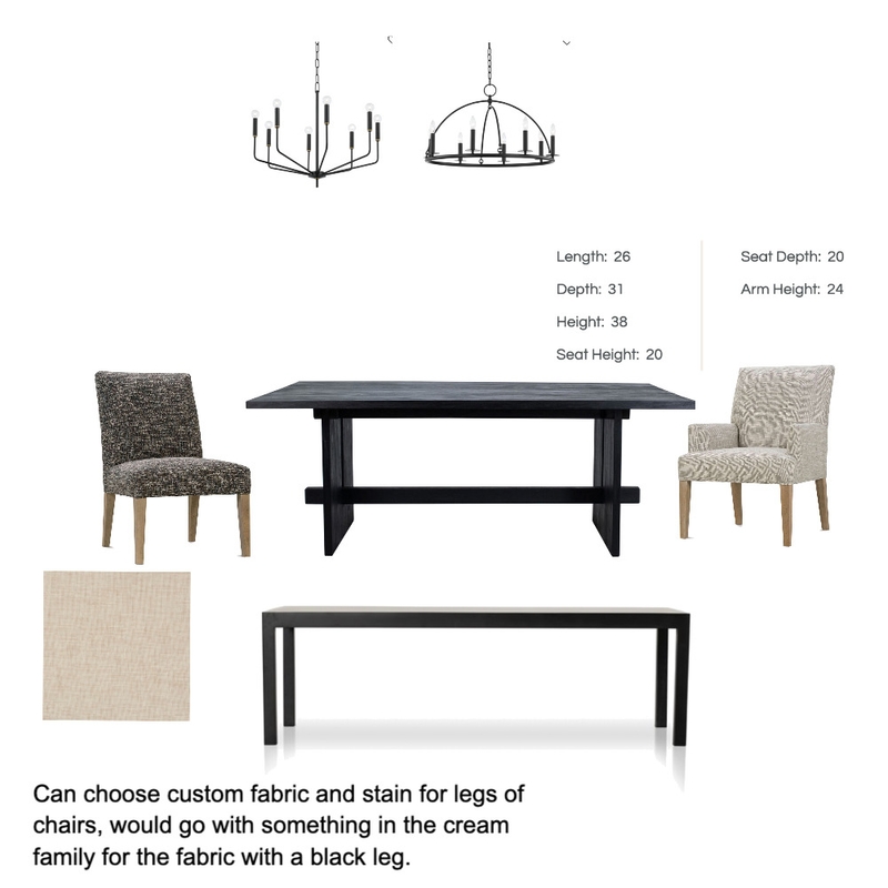 Rachel dining Mood Board by LC Design Co. on Style Sourcebook