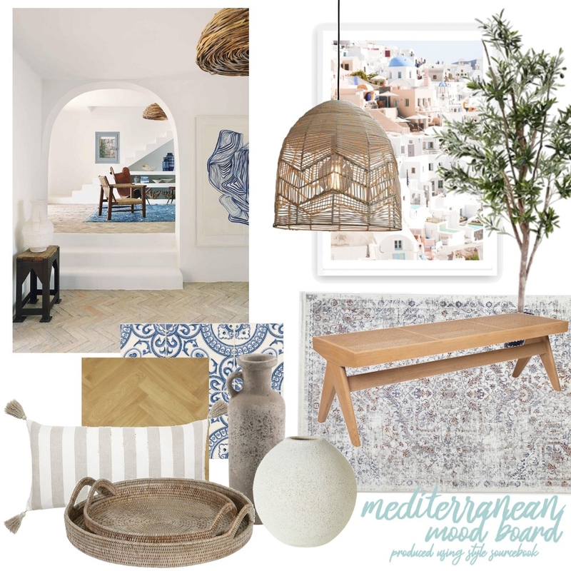 mediterranean Mood Board by miranda dadg on Style Sourcebook