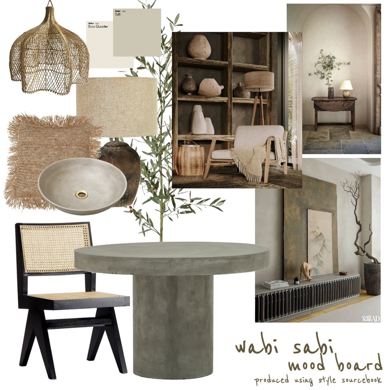 wabi sabi Mood Board by miranda dadg on Style Sourcebook