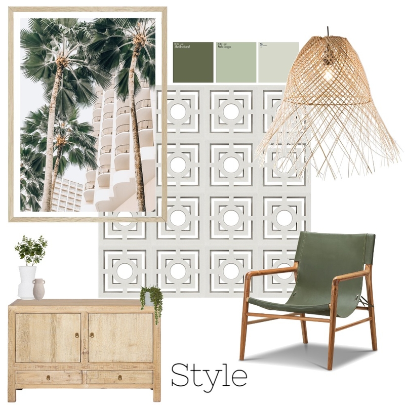 Palm Breeze Mood Board by Fresh Start Styling & Designs on Style Sourcebook