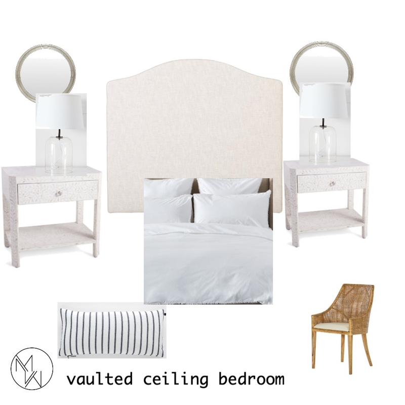 vaulted ceiling bedroom Mood Board by melw on Style Sourcebook