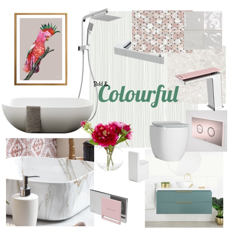 Colourful - BW Tiles Mood Board by CSugden on Style Sourcebook