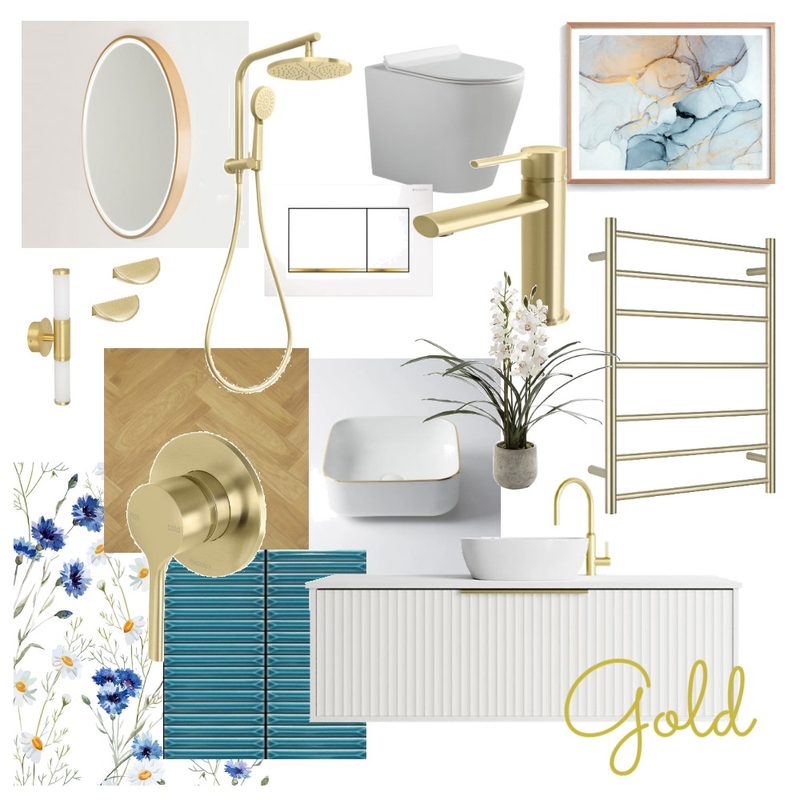 Gold - BW Tiles Mood Board by CSugden on Style Sourcebook