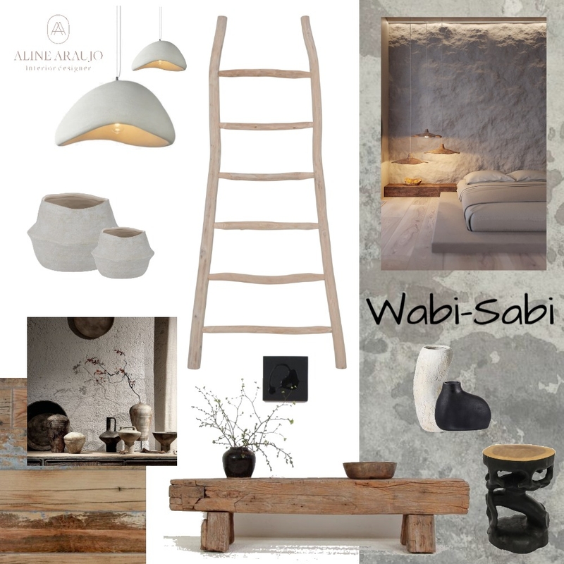 Wabi-Sabi - Athmosphere Mood Board by Aline Araujo Interior Designer on Style Sourcebook