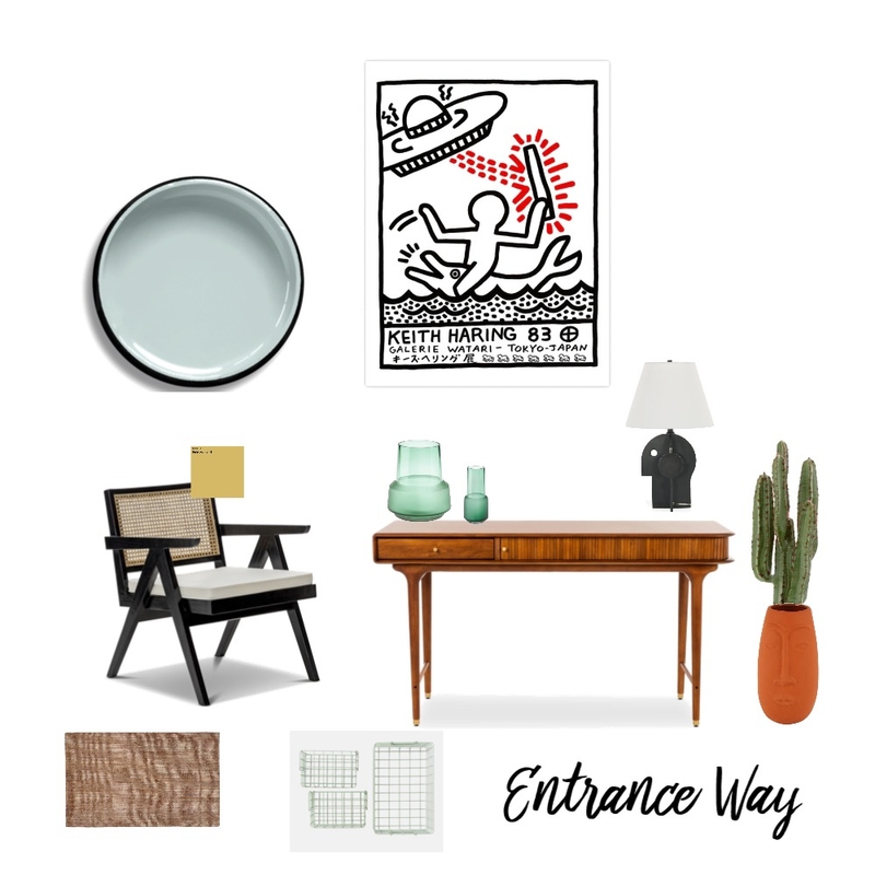 Mid century -entrance Mood Board by Holly Interiors on Style Sourcebook