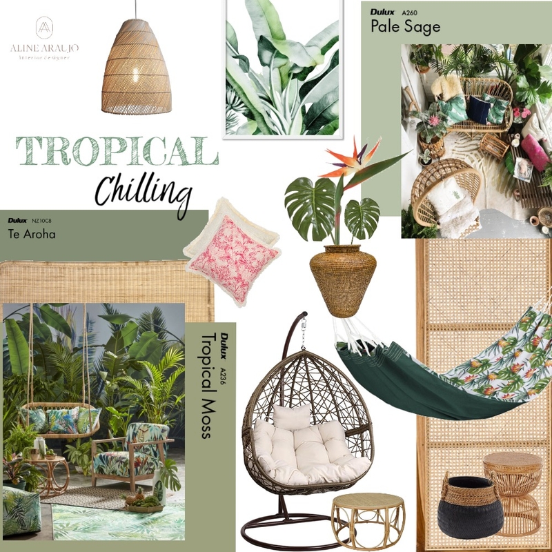 Tropical - Outdoor Mood Board by Aline Araujo Interior Designer on Style Sourcebook