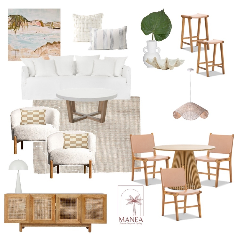 contemporary coastal Mood Board by Manea Interiors on Style Sourcebook