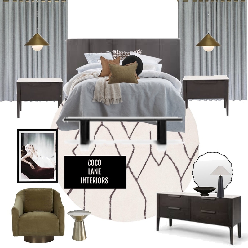 Mount Lawley Project - Master Bedroom Mood Board by CocoLane Interiors on Style Sourcebook