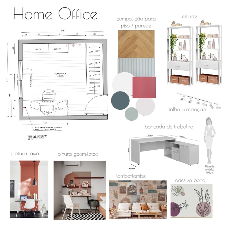 HOME OFFICE AMANDA Mood Board by sabrinazimbaro on Style Sourcebook