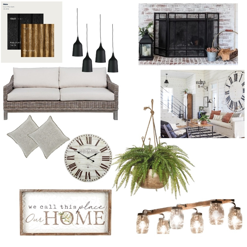Modern farmhouse Mood Board by vaibhavrawat on Style Sourcebook