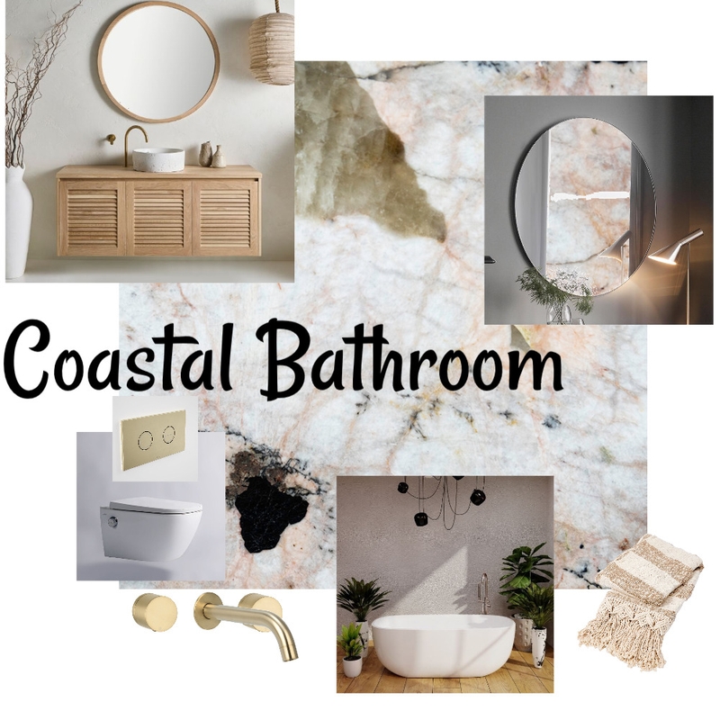 Coastal Bathroom Mood Board by Valentina Pazzaglia on Style Sourcebook