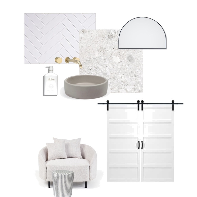 Terrazzo Bathroom Mood Board by Stacey Newman Designs on Style Sourcebook