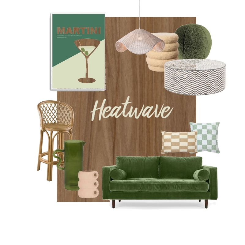 Heatwave Mood Board by leah metherell on Style Sourcebook