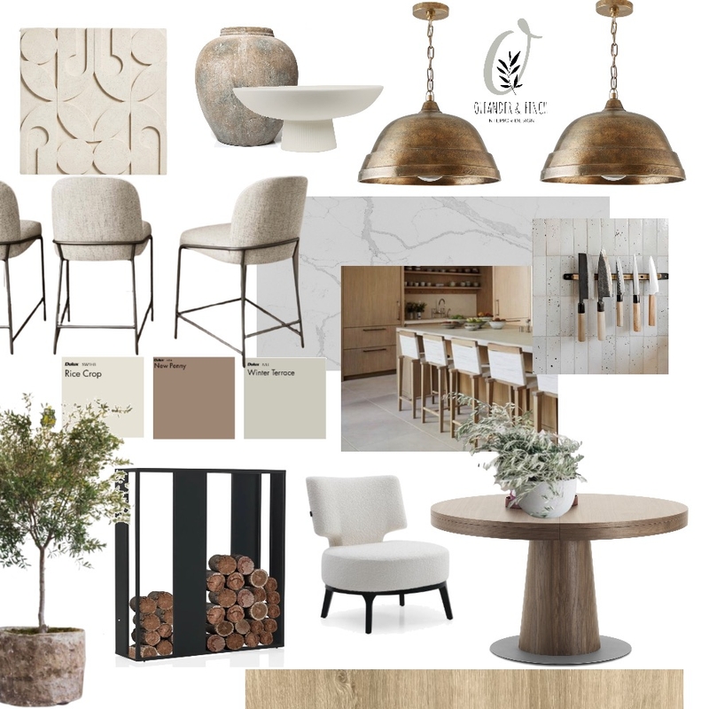 Danica Mood Board by Oleander & Finch Interiors on Style Sourcebook