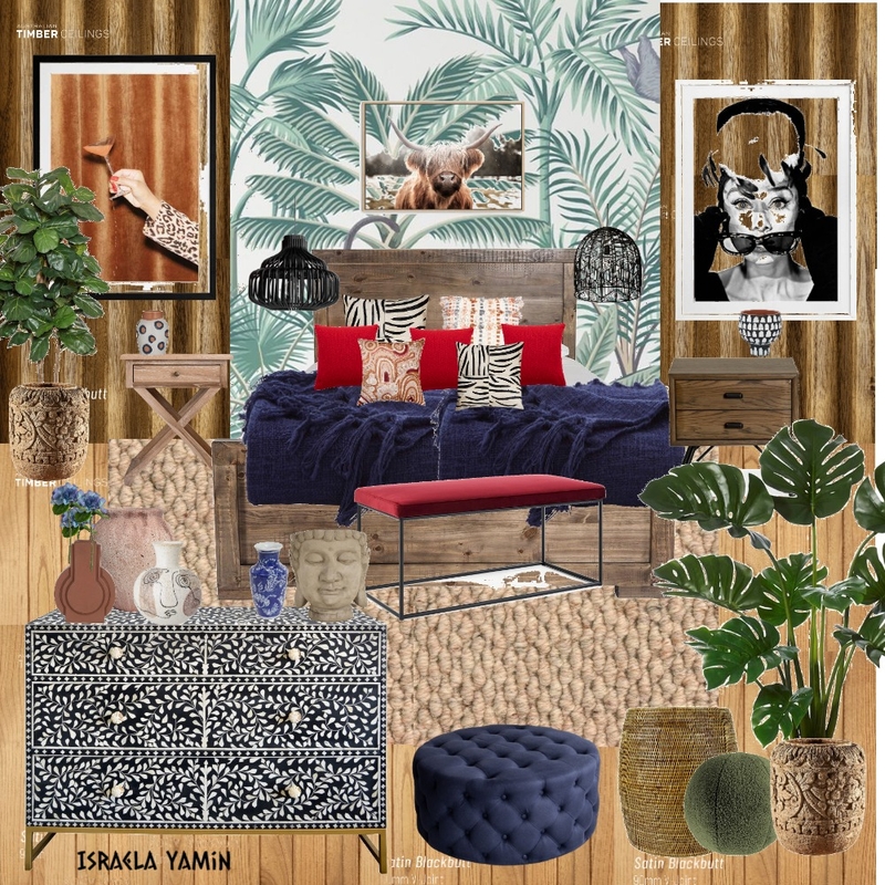 mood board tropical Israela Yamin Mood Board by undefined on Style Sourcebook