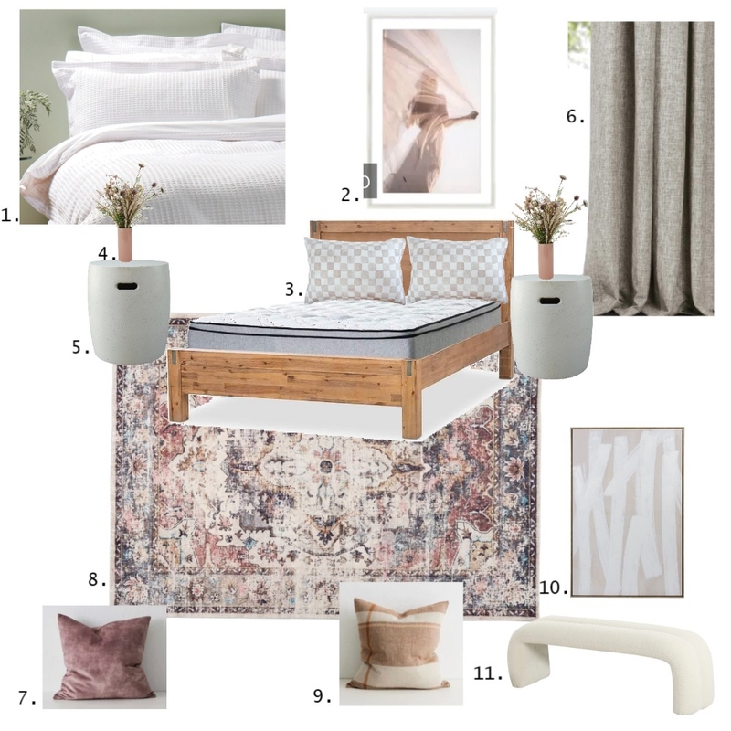 Airbnb Brdrm2 Mood Board by katiestepheninteriors on Style Sourcebook