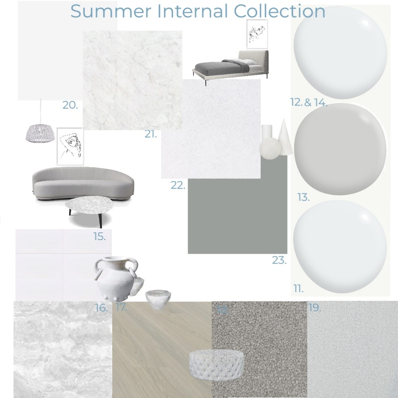 Summer Internal Collection Mood Board by Altitude Homes on Style Sourcebook