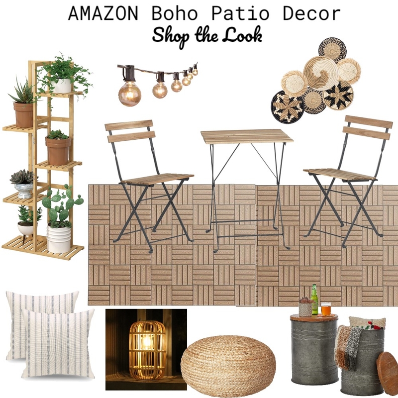 Boho Neutral Balcony/Patio Mood board Mood Board by Bwty Designs on Style Sourcebook