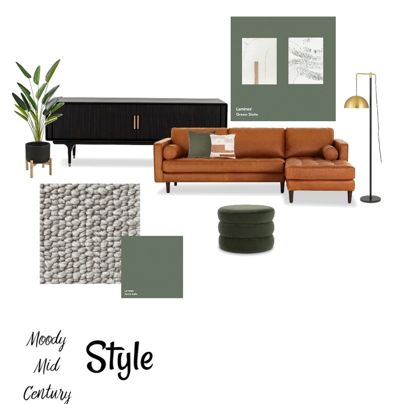 Mid Century Modern Mood Board by AliceGriff on Style Sourcebook