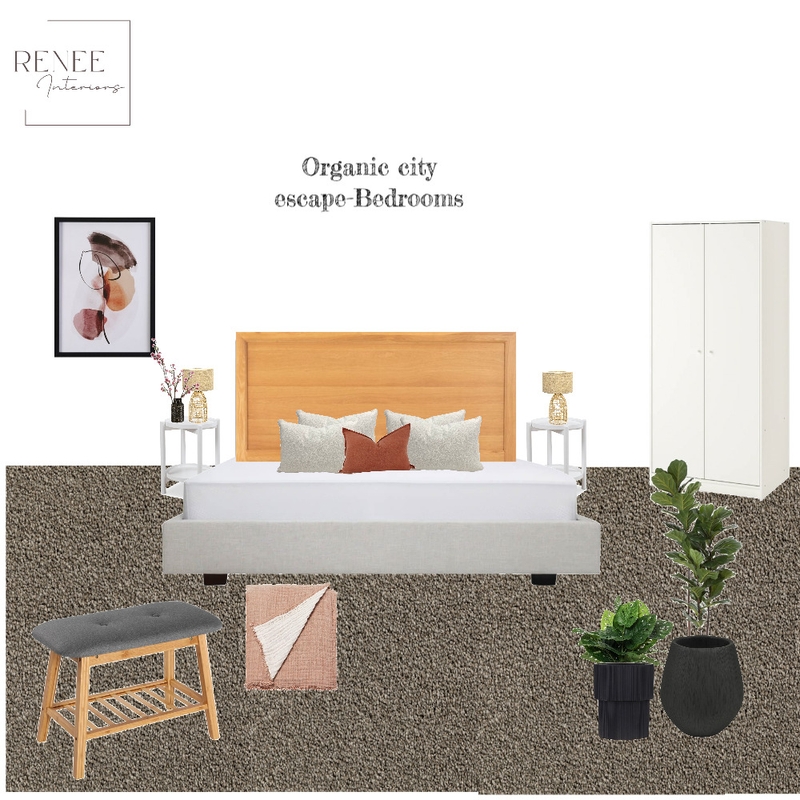 Organic city escape bedrooms Mood Board by Renee Interiors on Style Sourcebook