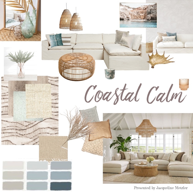 Coastal Calm Mood Board by jacquimetzler on Style Sourcebook