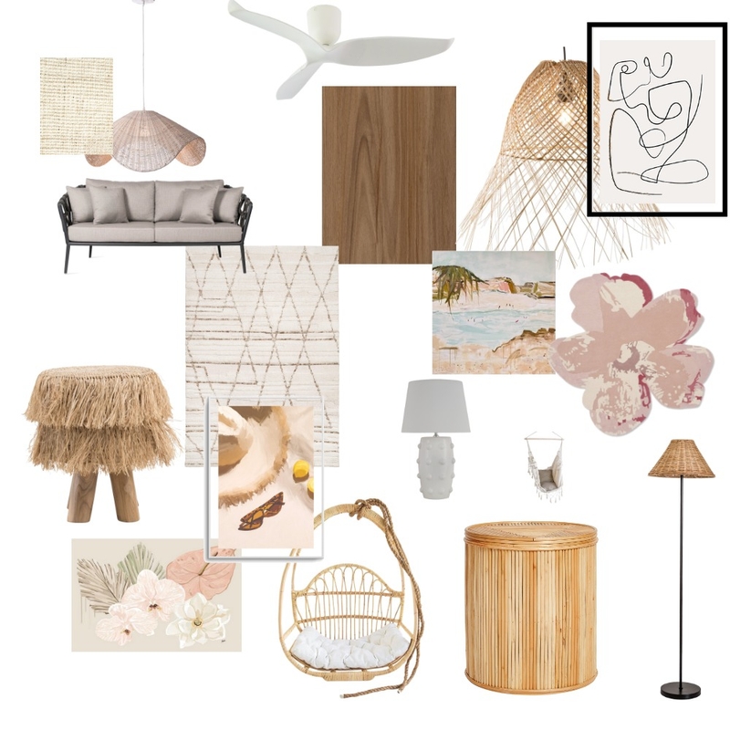 boho Mood Board by islairw on Style Sourcebook
