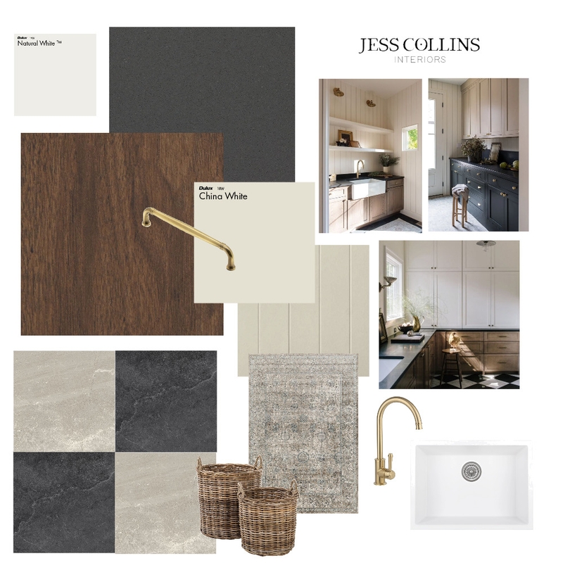 Laundry Mood Board by Jess Collins Interiors on Style Sourcebook