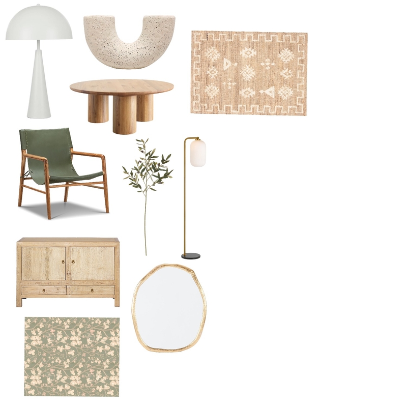 greens and neutrals Mood Board by Asha on Style Sourcebook