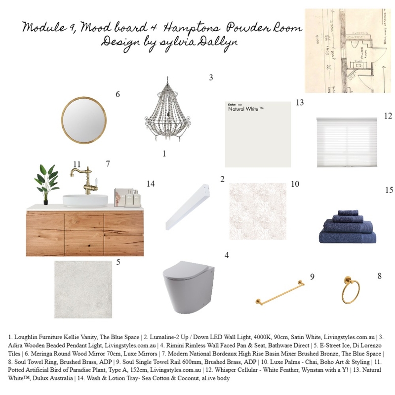 bathroom Mood Board by Sylvia Dallyn on Style Sourcebook